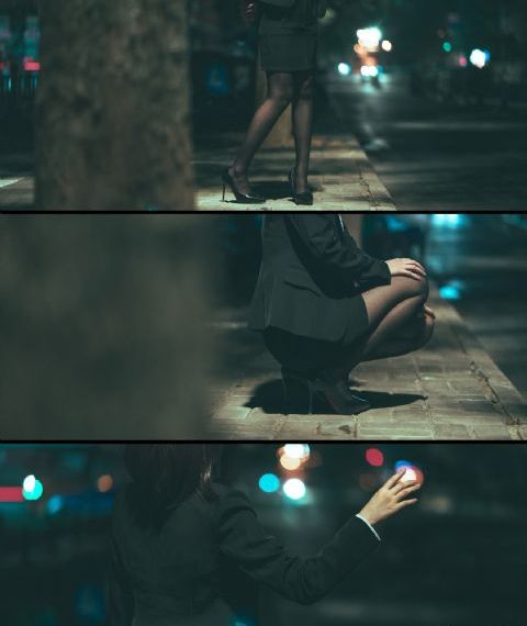 扰乱吧打烊后仅剩二人的沙龙